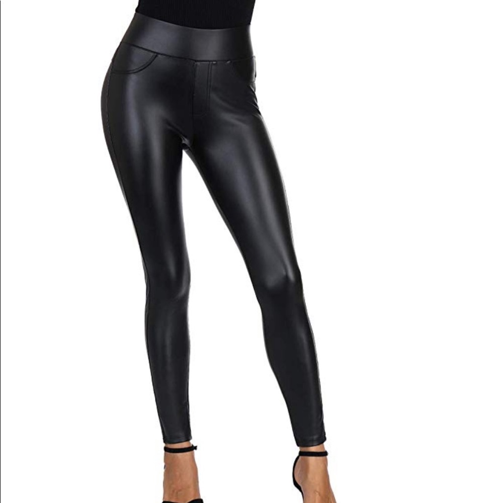 Faux Leather Leggings